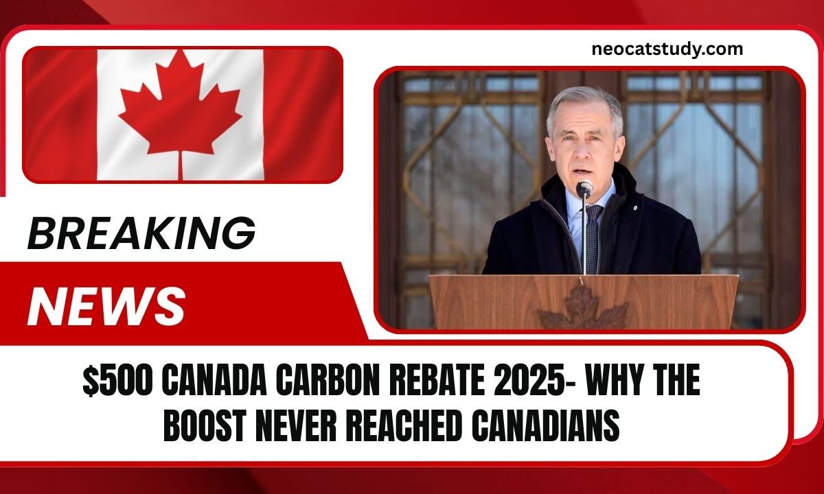 $500 Canada Carbon Rebate 2025- Why the Boost Never Reached Canadians