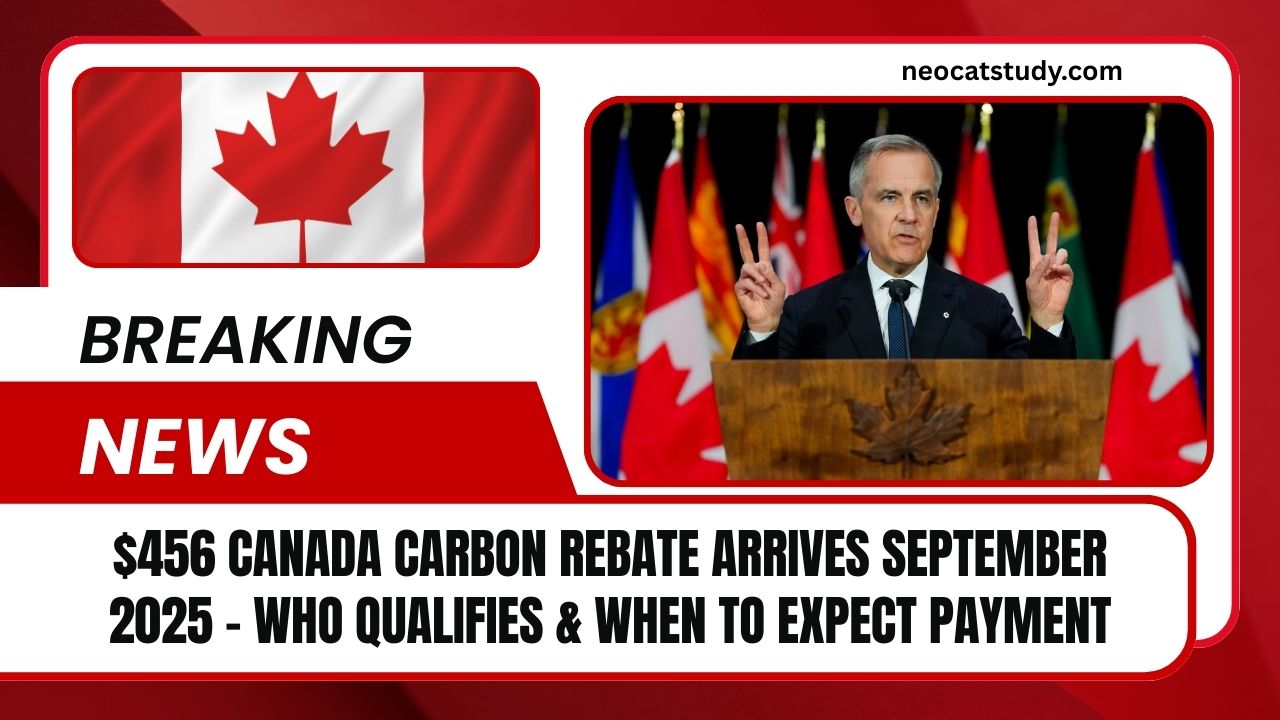 $456 Canada Carbon Rebate Arrives September 2025 – Who Qualifies & When To Expect Payment