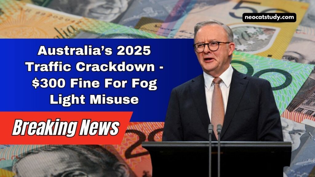 Australia’s 2025 Traffic Crackdown - $300 Fine For Fog Light Misuse