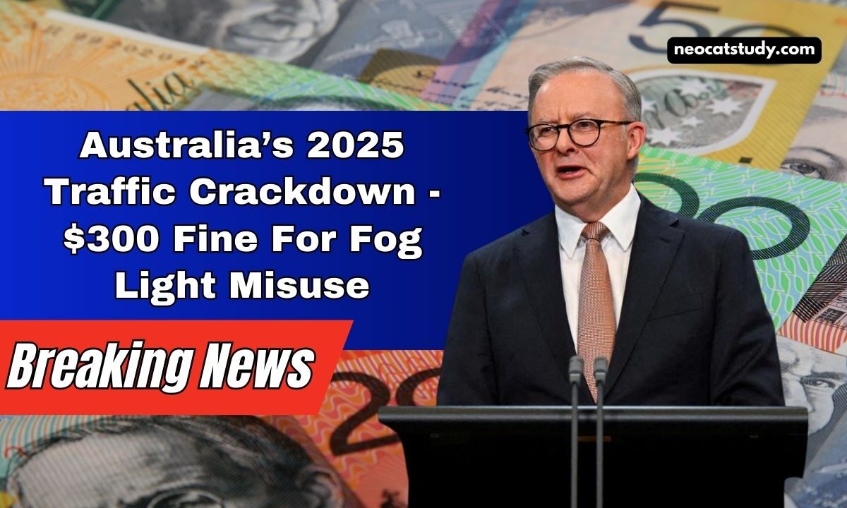 Australia’s 2025 Traffic Crackdown - $300 Fine For Fog Light Misuse